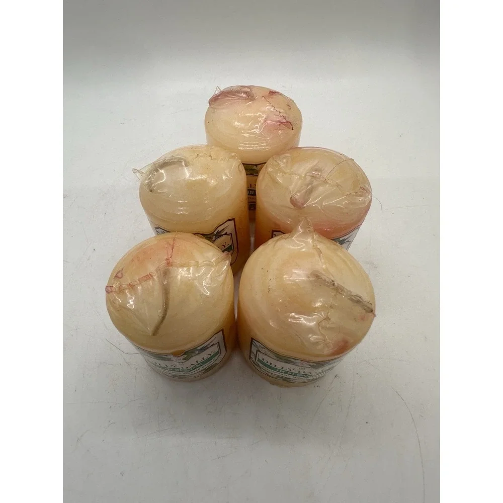 Lot 5 Dilly Dally In Bloom Delightfully Scented Candles New Sealed NOS Gift